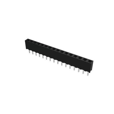 Fci Board Connector, 6 Contact(S), 1 Row(S), Female, Straight, 0.079 Inch Pitch, Solder Terminal,  10131934-906ULF